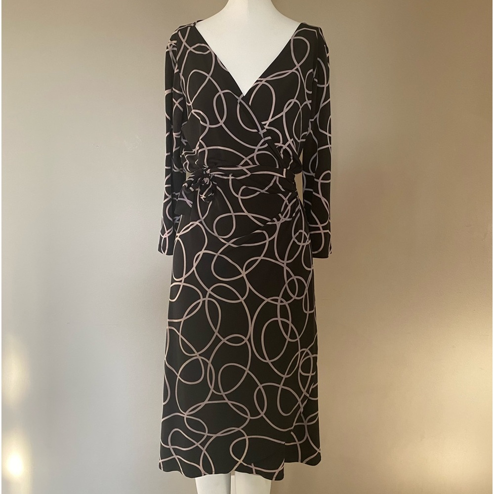 Maggy London Wrap Dress - Size 10